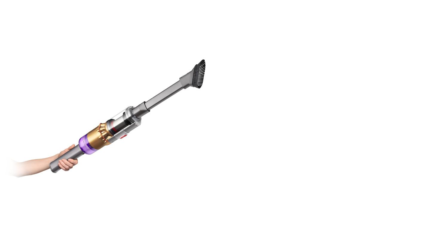 Dyson Omni-glide™ vacuum in handheld mode cleaning a worktop.